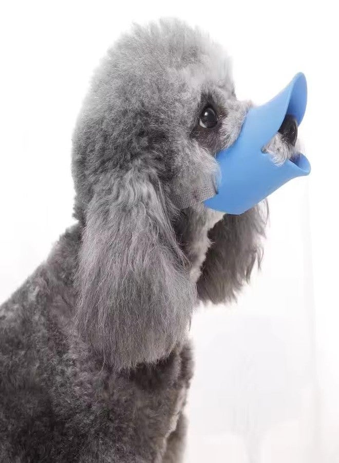 Pets Empire Anti Bite Stop Barking Dog Muzzle Duck Muzzle Mask for Dogs Pet Mouth Cover 1 Piece (Color May Vary) (Large) - Image 1
